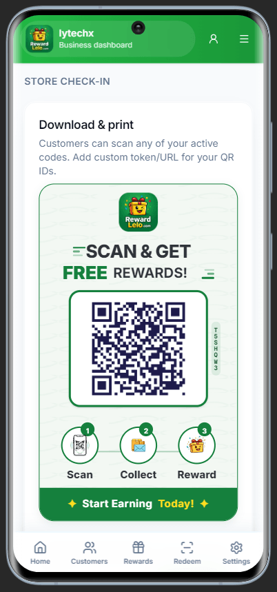 RewardLelo App UI